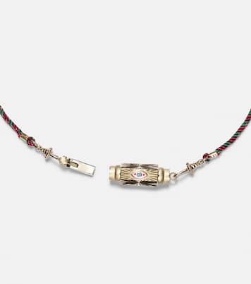 Collana Evil Eye Baby in oro 14kt con zaffiri | Marie Lichtenberg