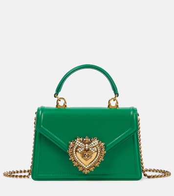 Verzierte Tote Devotion Small aus Leder | Dolce&Gabbana
