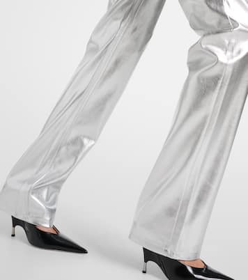Gerade Hose Chisel aus Lederimitat | Staud