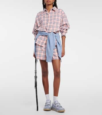 Shorts in flanella a vita media  | Acne Studios