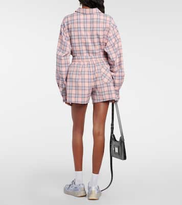 Shorts in flanella a vita media  | Acne Studios