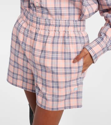 Shorts in flanella a vita media  | Acne Studios