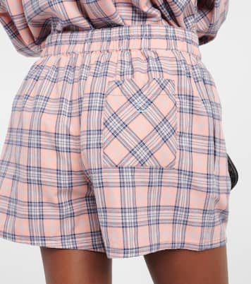 Shorts in flanella a vita media  | Acne Studios