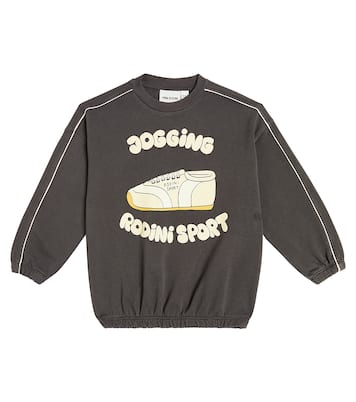 Sudadera de jersey de algodón estampada | Mini Rodini