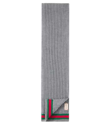 Sciarpa Web Stripe in lana | Gucci Kids