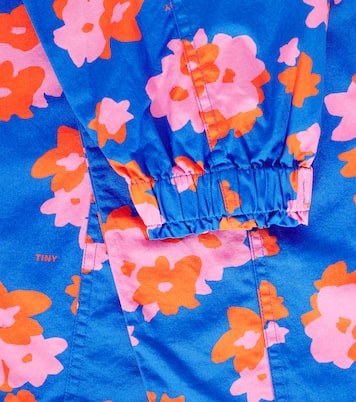 Pantalones anchos Flower de algodón | Tinycottons