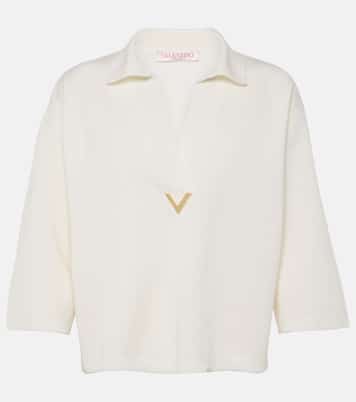 Top VGold aus Wolle | Valentino