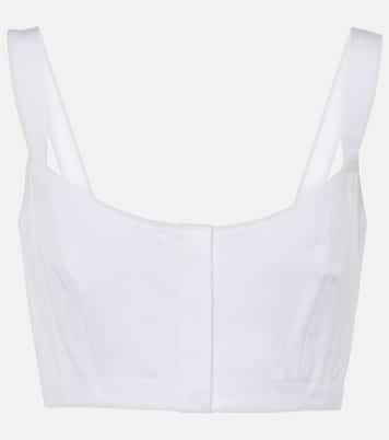 Top cropped in cotone | Alaïa