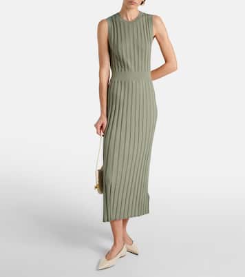 Vestido midi Florian de algodón | Varley