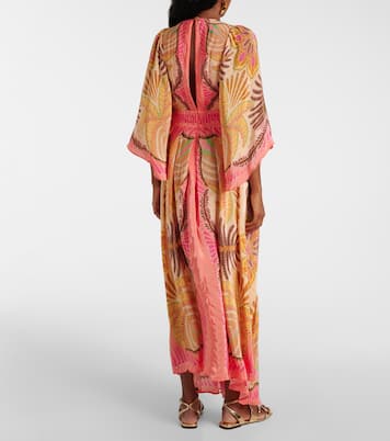 Sand Palms Scarf printed maxi dress | Farm Rio