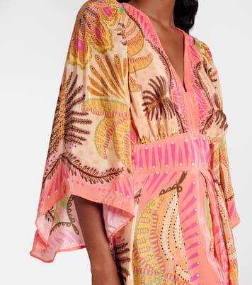 Sand Palms Scarf printed maxi dress | Farm Rio
