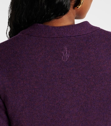 Wool and satin cardigan | JW Anderson