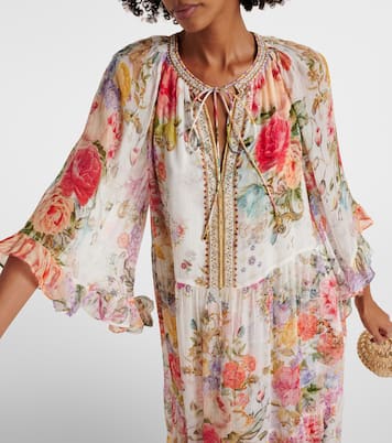 Maxikleid Sew Yesterday aus Seide | Camilla