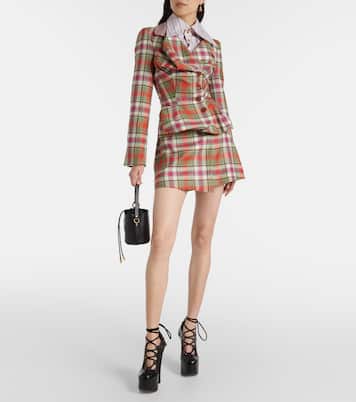 Minirock Cut Off aus Wolle | Vivienne Westwood