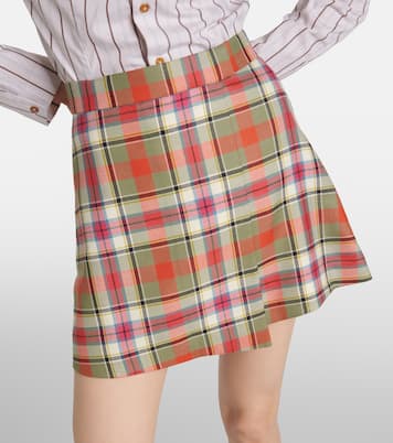 Minirock Cut Off aus Wolle | Vivienne Westwood