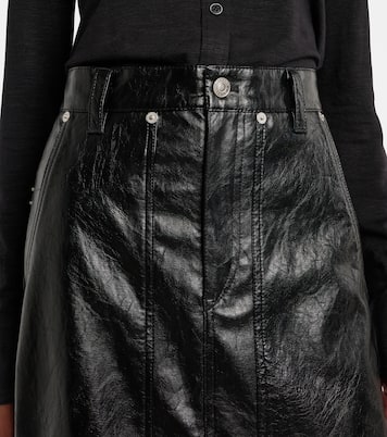 Gonna midi Angele in similpelle | Marant Etoile