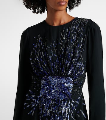 Abito midi con paillettes | Dries Van Noten