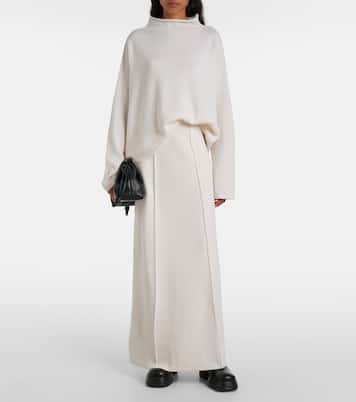 Jupe longue Ameline en cachemire | Lisa Yang