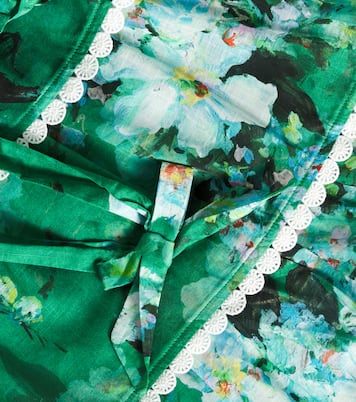 Robe Everley en coton à fleurs | Zimmermann Kids