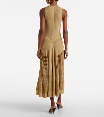 Abito midi Anastasia in maglia con lamé  | Altuzarra