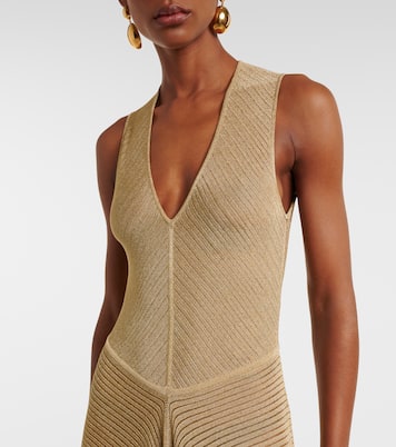 Abito midi Anastasia in maglia con lamé  | Altuzarra