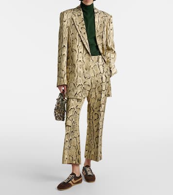 Sneakers in pelle e suede | Dries Van Noten
