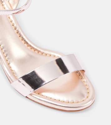 Sandales Miss Jane 55 en cuir métallisé | Christian Louboutin