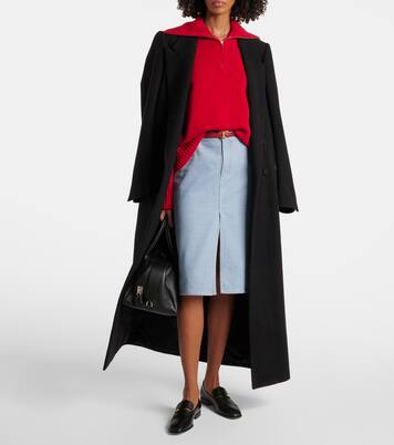 Falda midi de algodón | Tod's