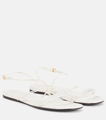 Verzierte Sandalen Loop aus Leder | Khaite