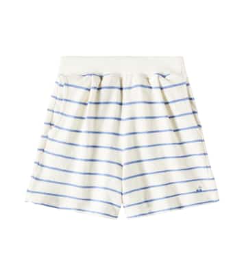 Shorts Cornelia in misto cotone a righe | Bonpoint