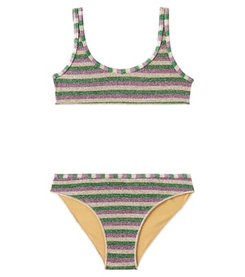 Bikini con lamé a righe | Oséree Kids