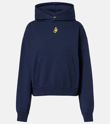 Felpa cropped Anchor con cappuccio | JW Anderson