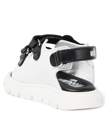 Teddy Bear leather sandals | Moschino Kids