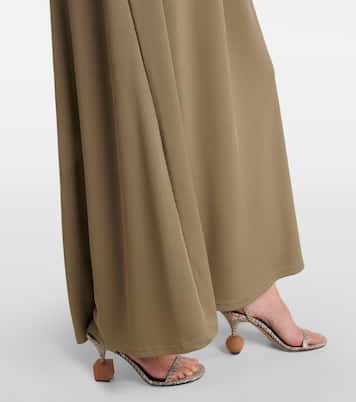Vestido largo S-Buckle adornado | Christopher Esber