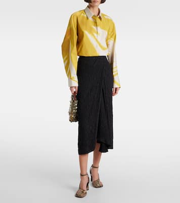 Gonna midi in jacquard | Dries Van Noten