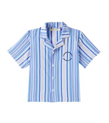Camisa Tebas de algodón a rayas | The New Society