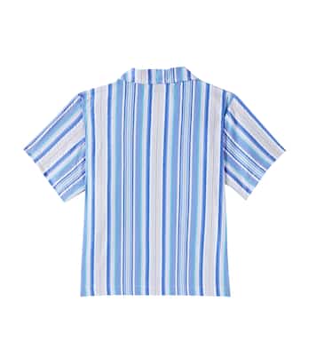 Camisa Tebas de algodón a rayas | The New Society