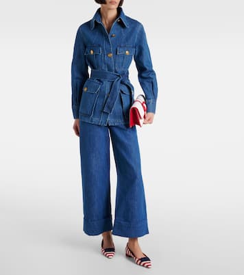 Maycap raffia-effect clutch | Manolo Blahnik