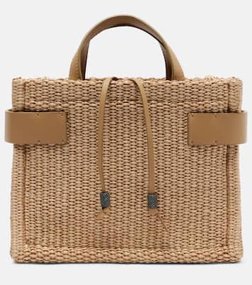 Borsa Essence Large in rafia | Brunello Cucinelli