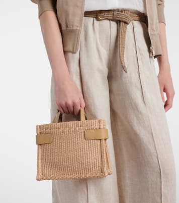 Borsa Essence Large in rafia | Brunello Cucinelli