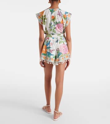 Short Sweet Bloom imprimé en coton | Farm Rio