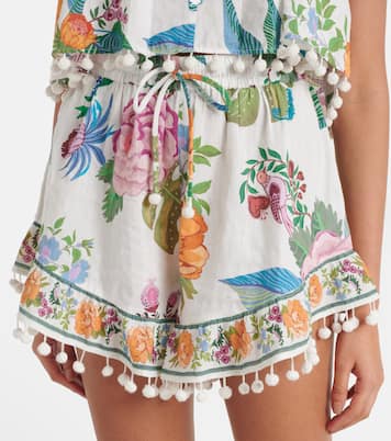 Short Sweet Bloom imprimé en coton | Farm Rio
