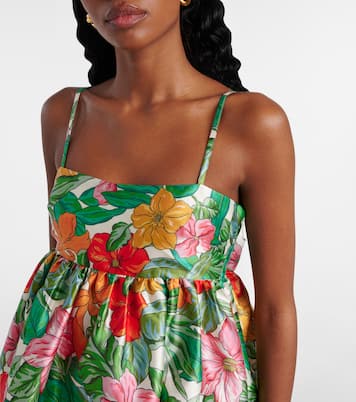 Robe longue Amelia imprimée | Alémais