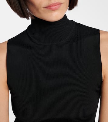 Benita ribbed-knit turtleneck top | Khaite