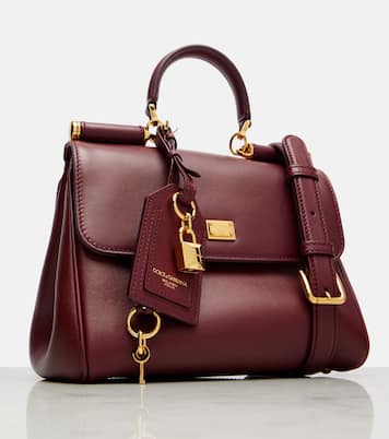Borsa Sicily Medium in pelle | Dolce&Gabbana