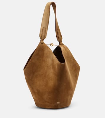 Sac Lotus Small en daim | Khaite