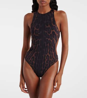 Bañador con estampado de leopardo | Tom Ford