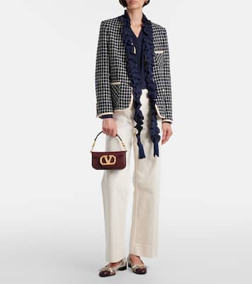 Borsa a spalla Locò Small in pelle | Valentino Garavani