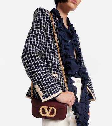 Borsa a spalla Locò Small in pelle | Valentino Garavani