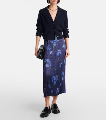 Cropped wool and cashmere cardigan | Vince